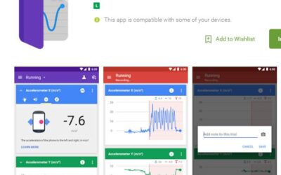 app para medir datos científicos desde el móvil