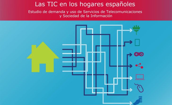 Las TIC en los hogares españoles. Estudio de demanda y uso de Servicios de Telecomunicaciones y Sociedad de la Información